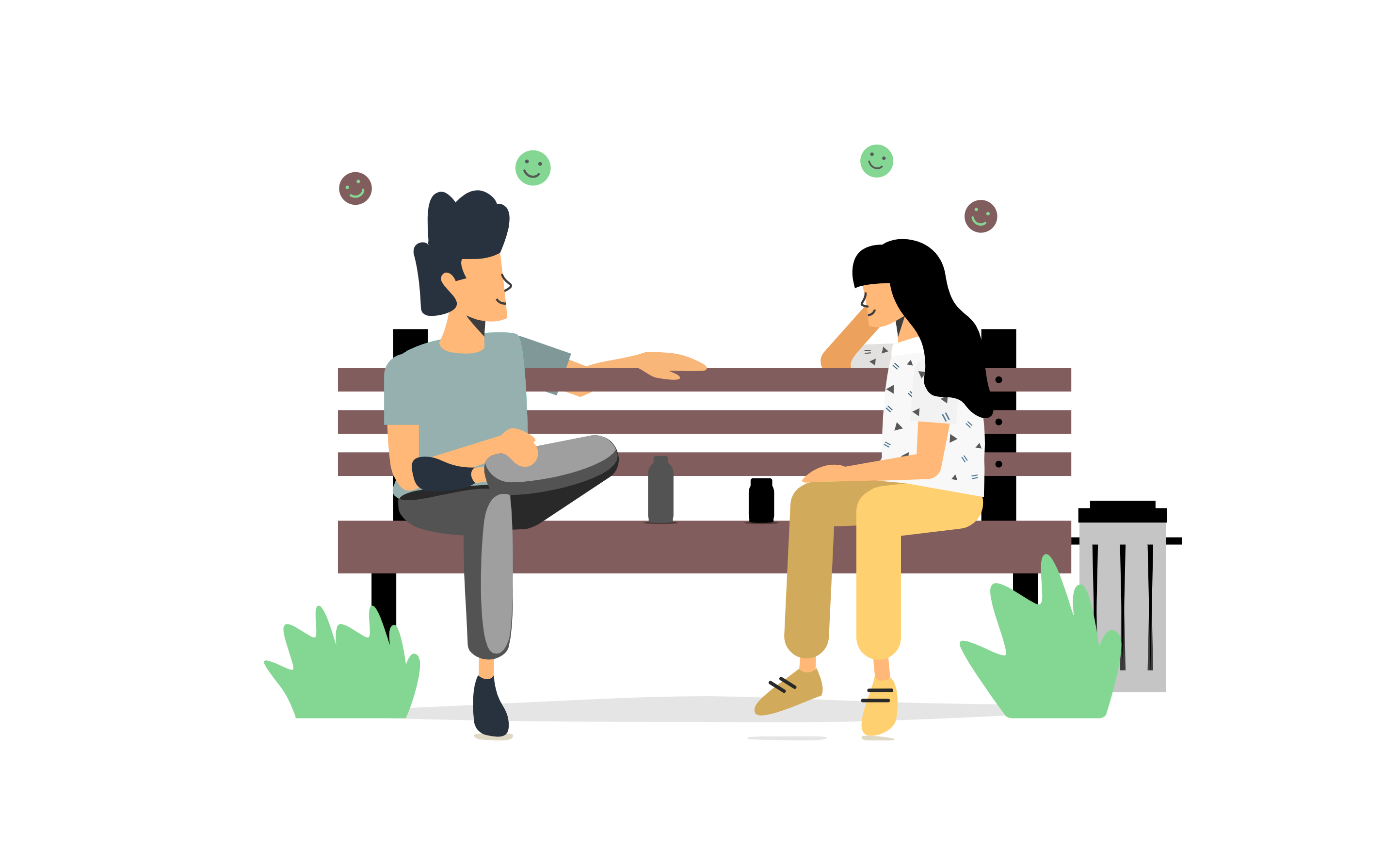 Conversation (male and female)
